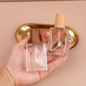 Portable Perfume Sub Bottled 30ml Square Glass Spray