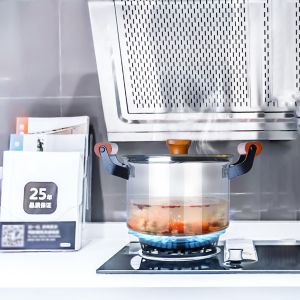 Buy cheap Double Ears 3L Clear High Borosilicate Glass Soup Pot from wholesalers