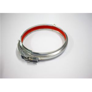 Buy cheap Modular Duct Fittings Quick Release Clamping Ring With Seal For Pipes from wholesalers