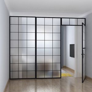 Customizable Modern Glass Partition Walls 5 - 12mm Thickness Environmentally