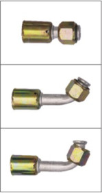 Buy cheap #6 #8 #10 #12 Flexible Al outer screw jonit with Al jacket (Male O-Ring)/ auto air conditioning hose fitting from wholesalers