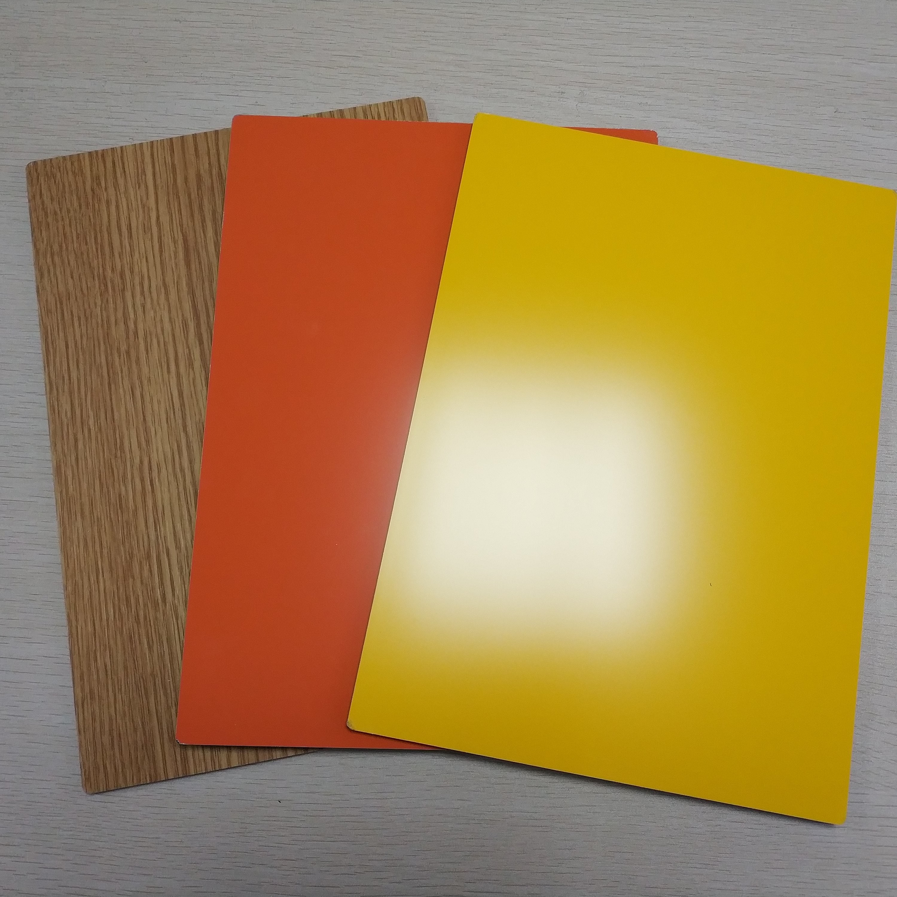 Buy cheap 2mm 3mm 4mm 5mm Thick Solid Aluminum Composite Panel , Composite Metal Panel Gloss White from wholesalers
