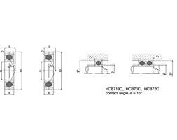Buy cheap Precision Spindle Bearings: Ceramic balls HCB7001E.2RSD.T.P4S.UL from wholesalers