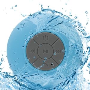Buy cheap 2018 Hottest BTS06 wireless mini suction shower waterproof bluetooth speaker from wholesalers