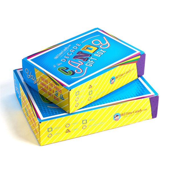 Buy cheap Custom Logo Printing Paper Candy Sweets Gift Packaging Box Design from wholesalers