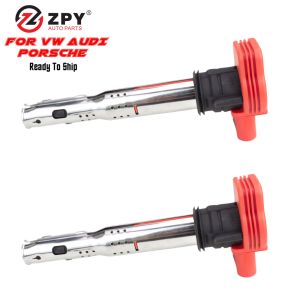 ZPY Ignition Coil Pack Set of 4 for Audi A4 A6 Q7 R8 S4 S5 TT Volkswagen Passat