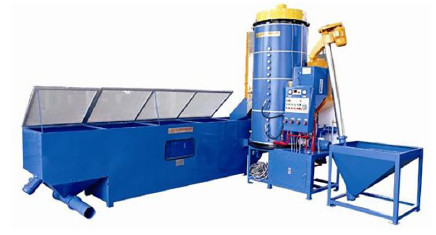 China Expandable Polystyrene Foam Making Machine EPS Continuous Pre Expander on sale China Expandable Polystyrene Foam Making Machine EPS Continuous Pre Expander on sale