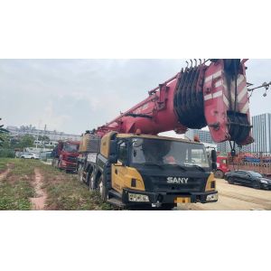 2019 Sany Used Crane STC1100T Main Boom: 73 Meters Jib: 18 Meters Counterweight: