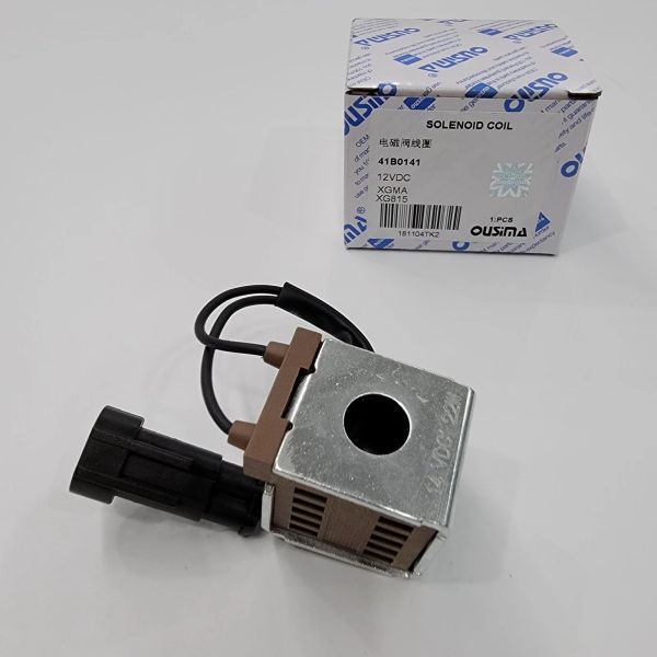 41B0141 Solenoid Coil 12vdc For XGMA Excavator XG815
