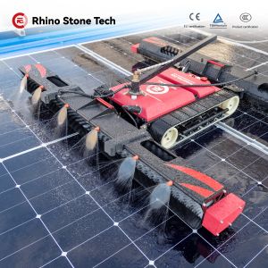 Buy cheap Solar Panel Cleaning Robot Solar Panel Machine Wet and Dry Solar Panel Cleaning Robot from wholesalers