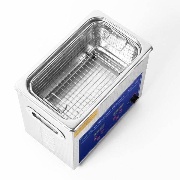 Buy cheap 6L Capacity Power Adjustable Ultrasonic Cleaner with 120W Power and Timer Adjustment from wholesalers