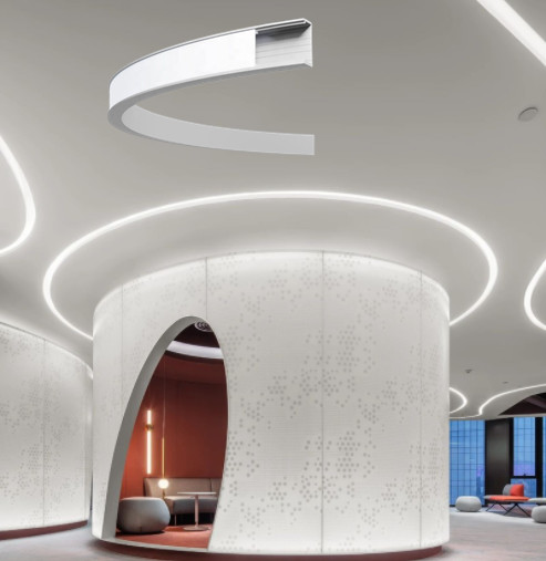 Buy cheap LED Strip Aluminium Profile Surface Mounted Super Slim U Channel Flexible Curve Bendable Alu Extrusion Free Samples from wholesalers