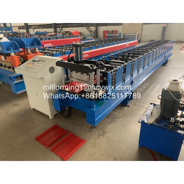 Buy cheap Plc Self Lock 15m/Min 3p Roof Sheet Rolling Machine from wholesalers