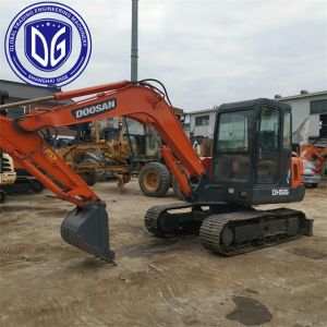 Buy cheap DH55 Mini Used Doosan Excavator Used Hydraulic Crawler from wholesalers