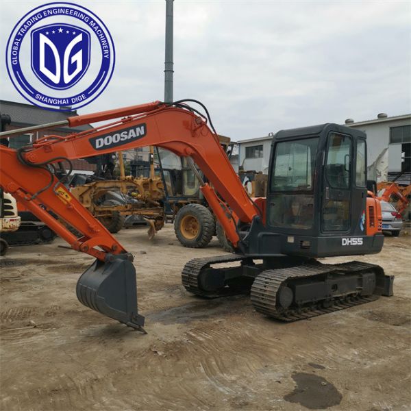 DH55 Mini Used Doosan Excavator Used Hydraulic Crawler