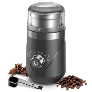 Buy cheap Grey Electric Coffee Grinder SS304 150W Handheld Coffee Bean Grinder from wholesalers