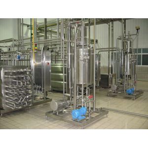 Multifunctional Milk Processing Line With Pasteurized Milk UHT Cream Butter