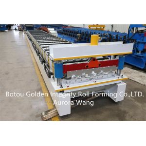 Buy cheap High Speed Roof Panel Roll Forming Machine Galvanized Steel from wholesalers