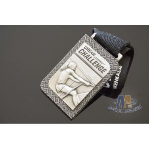 Buy cheap Die Cast 3D Relief Medals For Club / Figure Sandblast Background from wholesalers