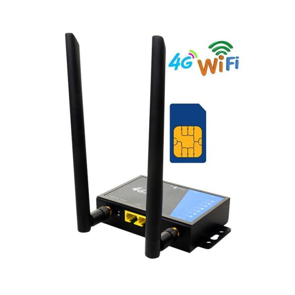 Quality 32 Users 300Mbps 4G LTE Industrial Router Portable Mini Module WiFi CPE Ethernet for sale