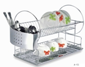 Buy cheap dish rack with tray &cutlery holder-LFD1025 product