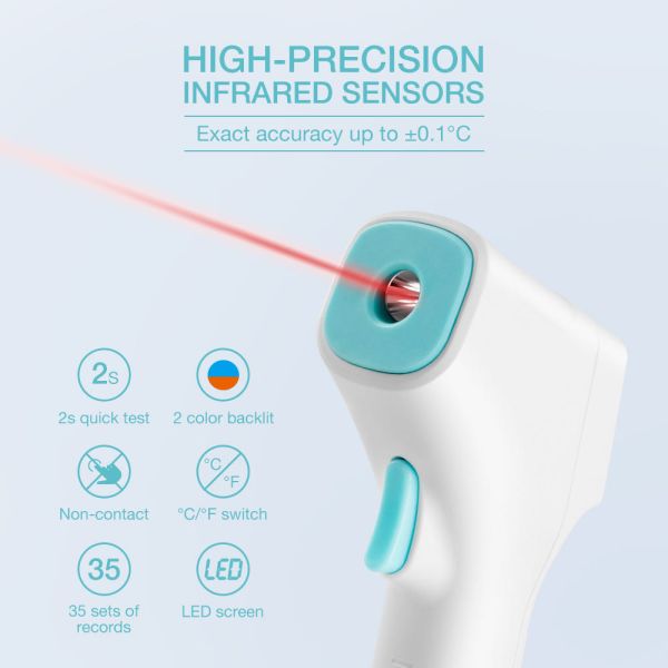 thermo-meter digital non contact forehead thermo-meter strip gun