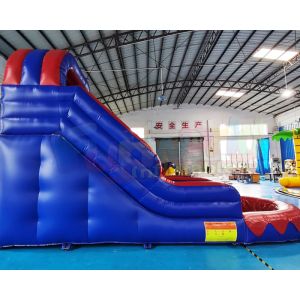 Plato Children Castle Bounce House Inflatable Water Slide With Pool