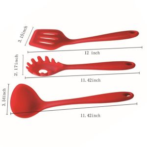 Multi Function Molding Silicone Rubber Parts Cooking Utensil Set Customized