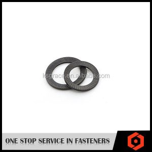 DIN 9250 Knurling Disc Spring Washer Black Oxide Conical Spring Contact Washer