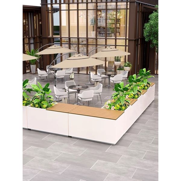 Quality High Rust Resistance large metal flower pots Customizable Shape for sale