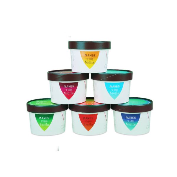 Custom Disposable Hot Soup Containers / Takeaway Soup Cups Food Grade