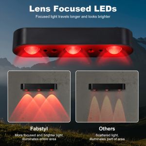 205*50*38mm Black Solar Fence Light A Perfect Decoration with 4.5 Hours Charging