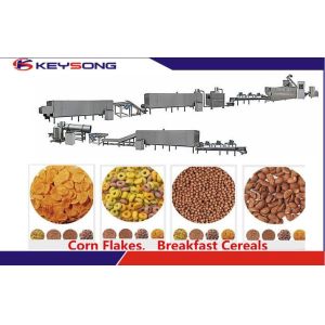 Buy cheap Reliable Breakfast Cereal Making Machine Breakfast Cereal Production Line from wholesalers