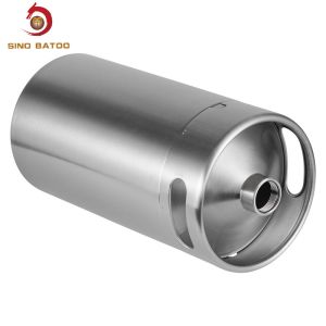 Buy cheap 5L Food Grade Stainless Steel Beer Barrels With Handle from wholesalers
