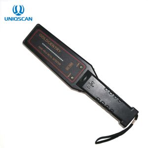 Portable Super Wand Scanner Hand Held Security Detector With LED Light Indicator