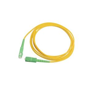 2.0mm 9 / 125 SC apc Single Mode Fiber Optic Patch Cord LSZH Material