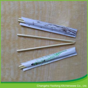 Buy cheap 20 cm Disposable Bamboo Round Chopsticks with Custom Printed Logo from wholesalers