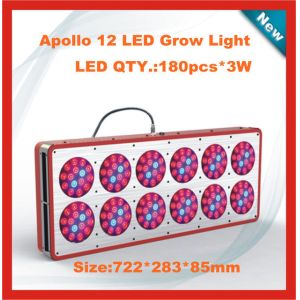 Buy cheap newest 180x3w Apollo Hydroponic flower plant growing lamp 12 Led grow light from wholesalers