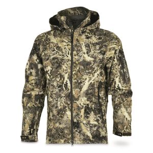 Buy cheap Water Proof Mens Camo Hunting Jacket Breathable Polyester Mesh Lining from wholesalers