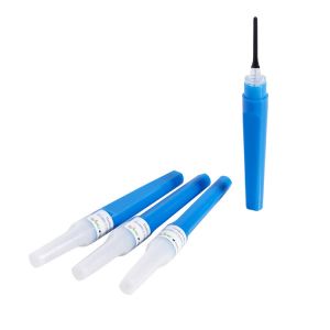 Buy cheap Multiple Flashback Needle 23G Blue Disposable Blood Collection Needle from wholesalers