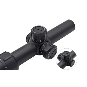 Buy cheap 30mm 4x24 100yds Illuminated Reticle Riflescope With Mount Ring from wholesalers