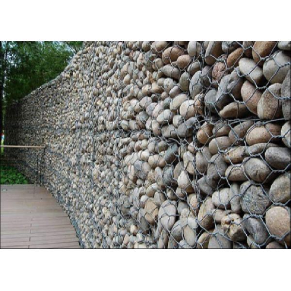 ASTM A974 Standard Gabion Wire Mesh With Low Carbon Iron Wire And Zinc Coated 220-270g
