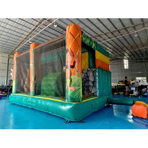 Customized Popular Inflatable Castle Animals Figures Inflatable Bouncer House