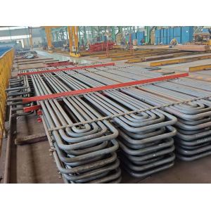 Customized Stainless Steel Superheater Coils Horizontal / Vertical Boiler
