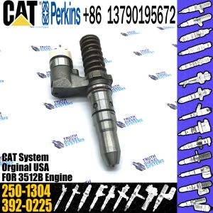 Buy cheap CAT 3512B Engine Injector diesel common Rail Fuel Injector 250-1304 10R-1278 for Caterpillar from wholesalers