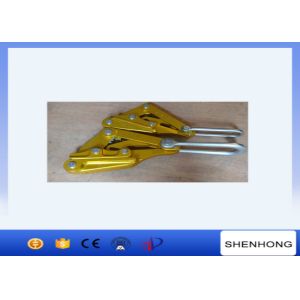 Buy cheap ACSR Conductor Cable Pulling Clamp , Automatic Aluminum Wire Pulling Grips product
