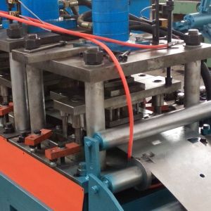 7.5kw Motor Power Adjustable Width VCD FSD Square Fire Damper Roll Forming