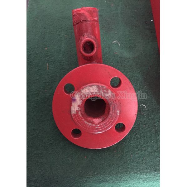 Quality Red / Sliver Steel Flange Fire Fighting Accessories Connecting Pipe for sale