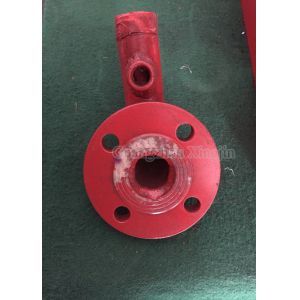 Buy cheap Red / Sliver Steel Flange Fire Fighting Accessories Connecting Pipe from wholesalers