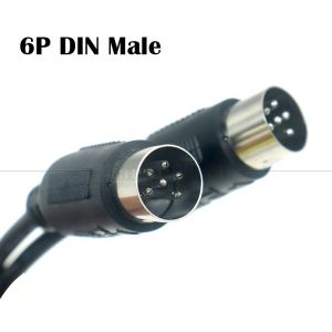 Buy cheap 0.2m 1m 2m 3m Shield Male to Male MIDI 6 Pin Din Extension Cable for Keyboard Microphone Guitar from wholesalers